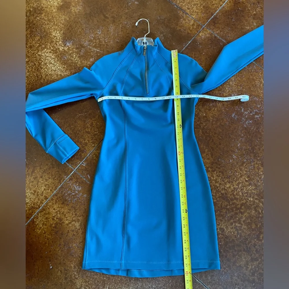 Lululemon Long-sleeve Define Dress Est. XS/4 Blue - Picture 4 of 14